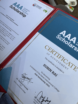 AAA Scholarship Award
